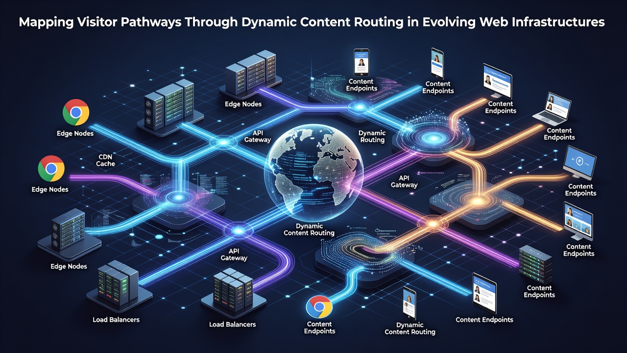 Mapping Visitor Pathways Through Dynamic Content Routing in Evolving Web Infrastructures