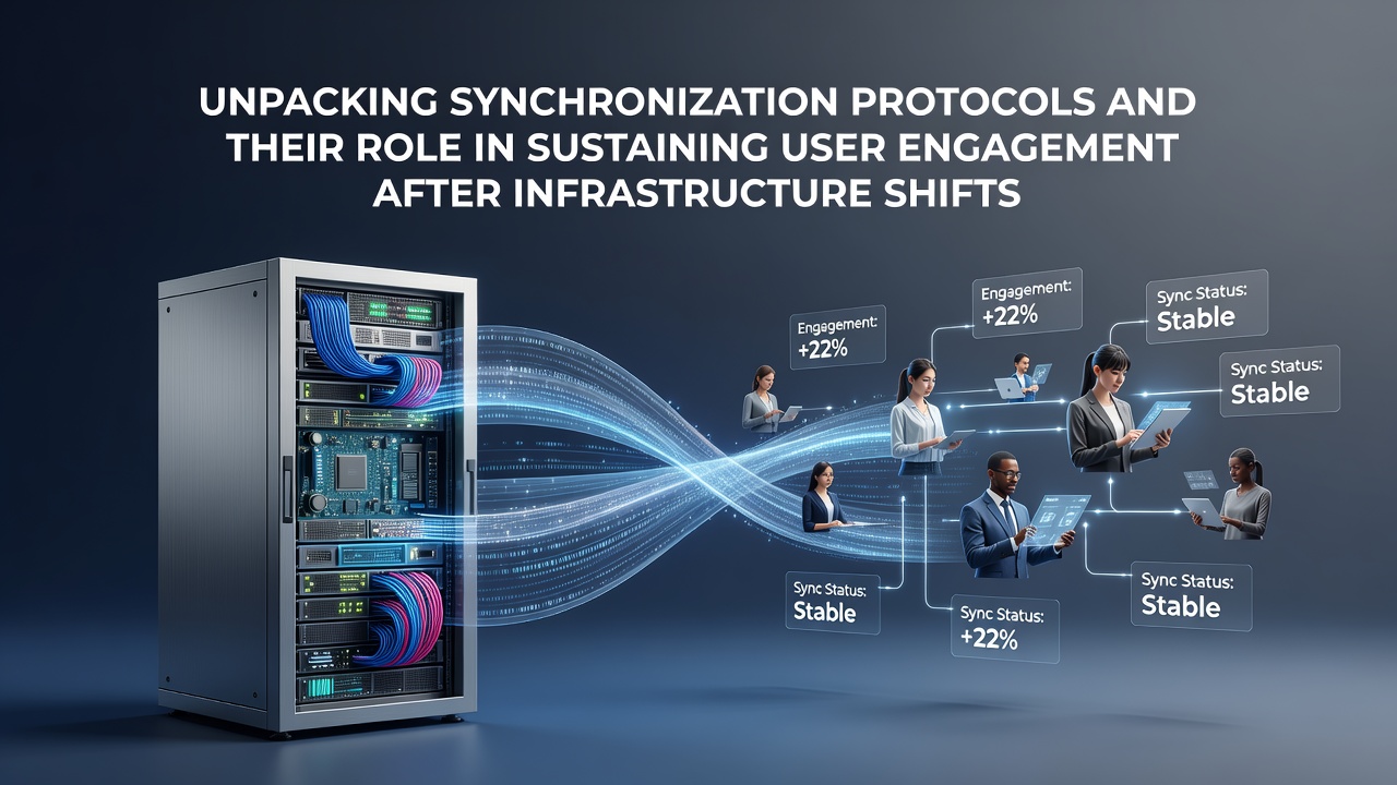 Unpacking Synchronization Protocols and Their Role in Sustaining User Engagement After Infrastructure Shifts